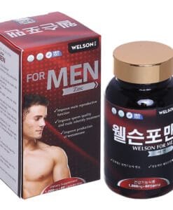 Welson For Men Zinc tăng cường sinh lý nam hộp 60 viên